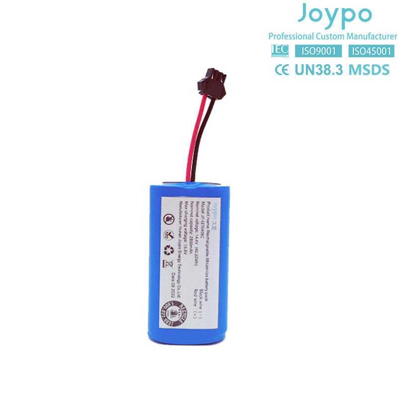 18650 Yeniden Şarj edilebilir OEM Lityum Pil Paketi 14.4V 2800mAh Robot Süpürgeci için
