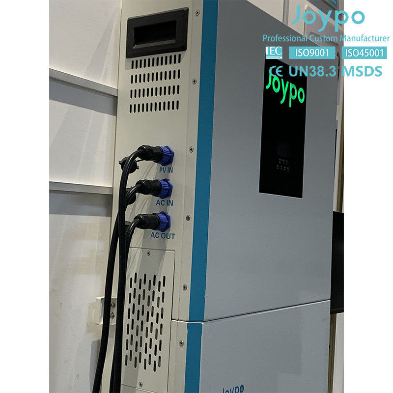 Ev Güneş Enerjisi Depolama Sistemi Tek Fazlı Değiştiriciler ve Pil Depolama 51.2V