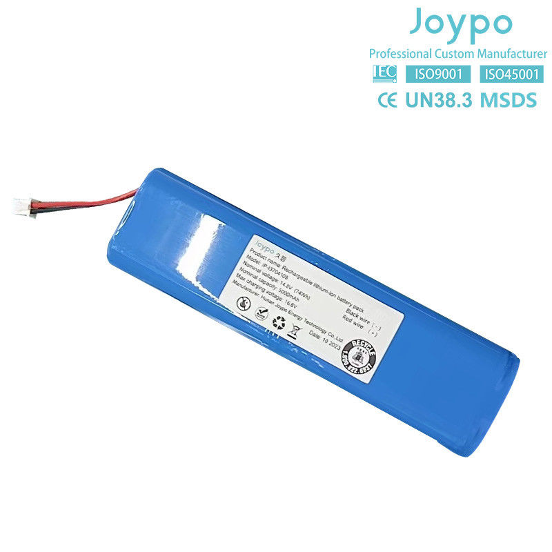 3.7V 18650 OEM Lityum Pil Paketi 14.8V 5000mAh 4S2P Çim biçme Robotu için