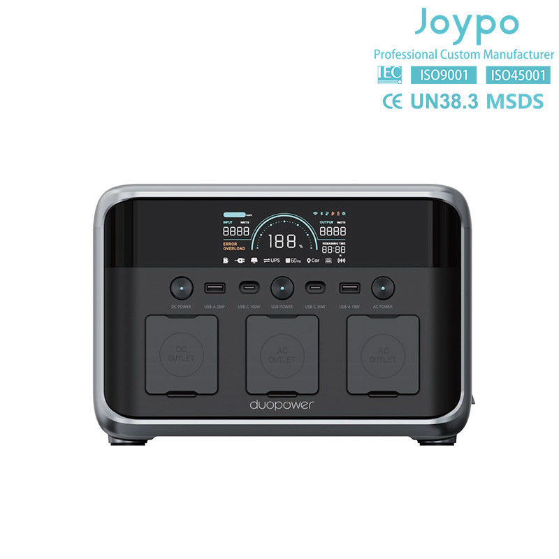 Joypo Hızlı Şarj Taşınabilir Elektrik Jeneratörü 600W 481Wh Çoklu Portlu