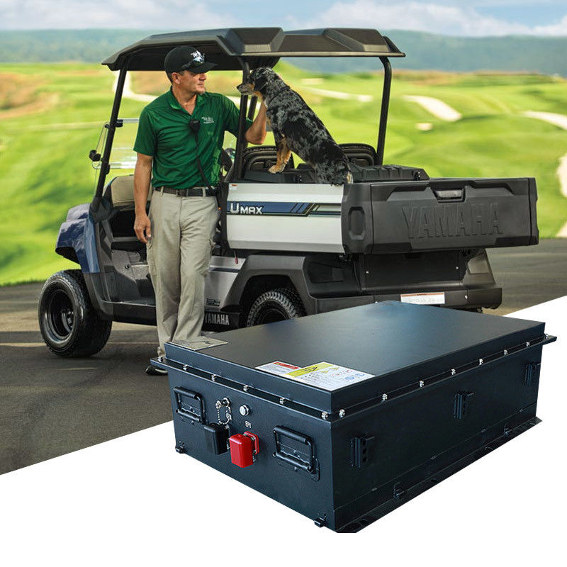 Kulüp Arabası Golf Arabası Lityum Pil 125Ah 51.2V LiFePO4 Pil 4000 Kat Döngü Süresi