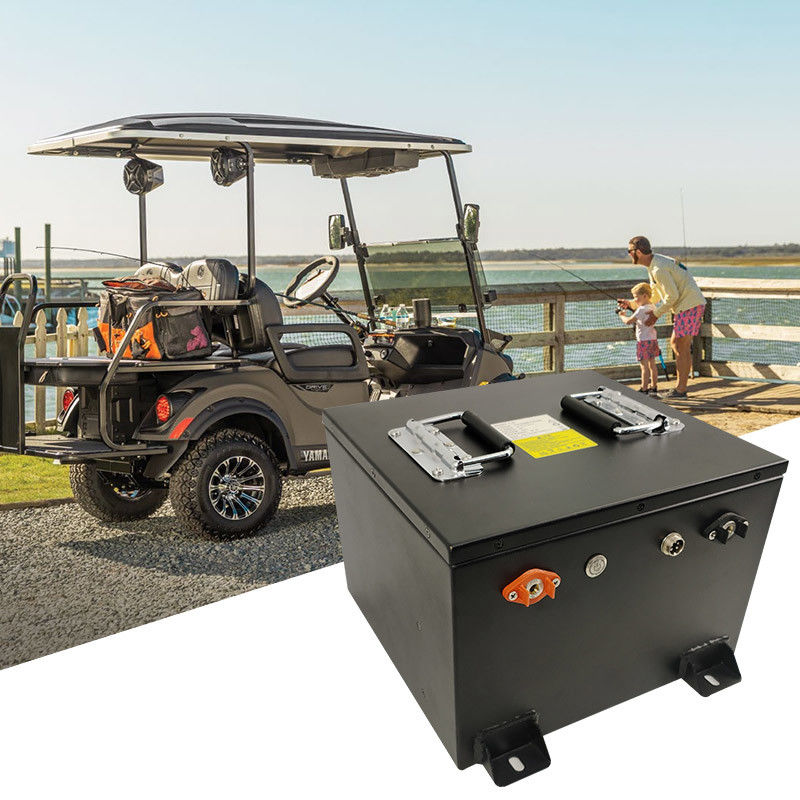 51.2V 67Ah Golf Araba Yamaha E-Z-Go Kulüp Arabası için Lityum Pil Değiştirme