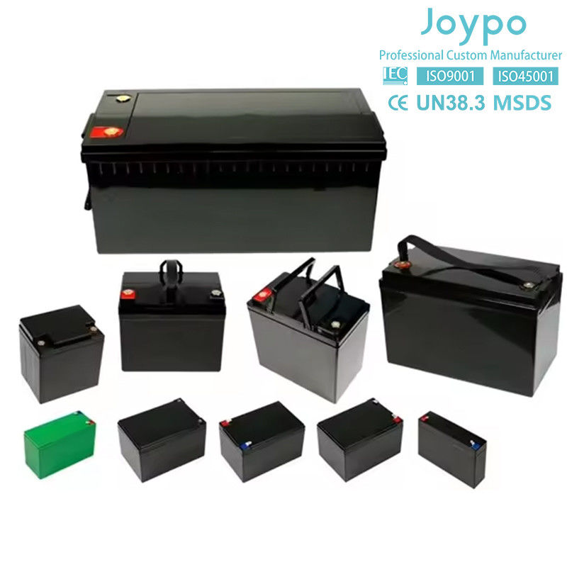 Joypo 12V Lityum Demir Fosfat Pil Destek RV ve Denizcilik için Seri Bağlantı