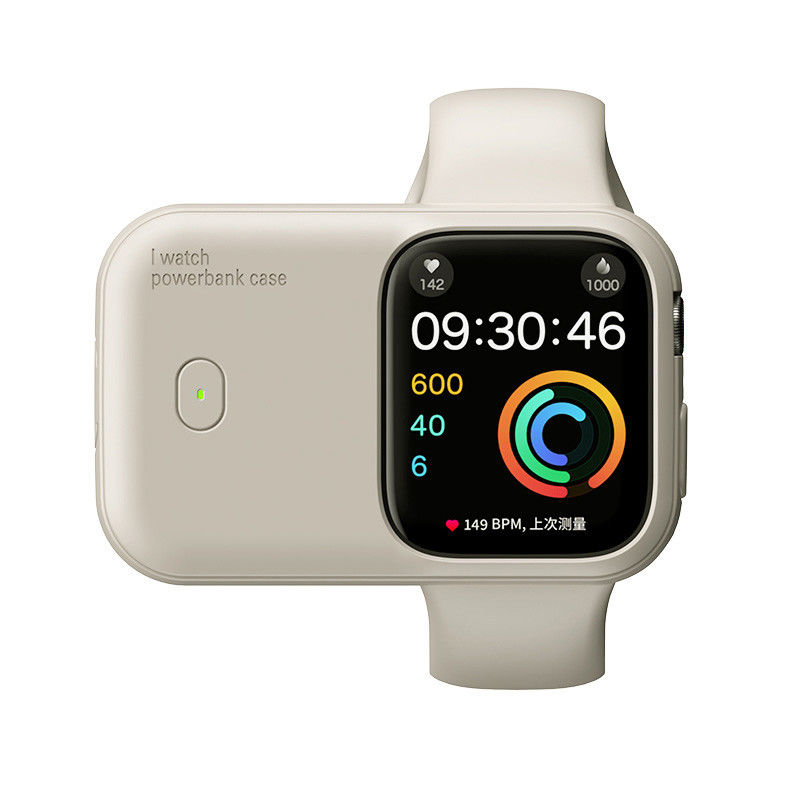Apple Watch Power Bank 1200mAh taşınabilir kablosuz şarj cihazı için Apple Ultra 2 SE 9 8 7 6 5 4