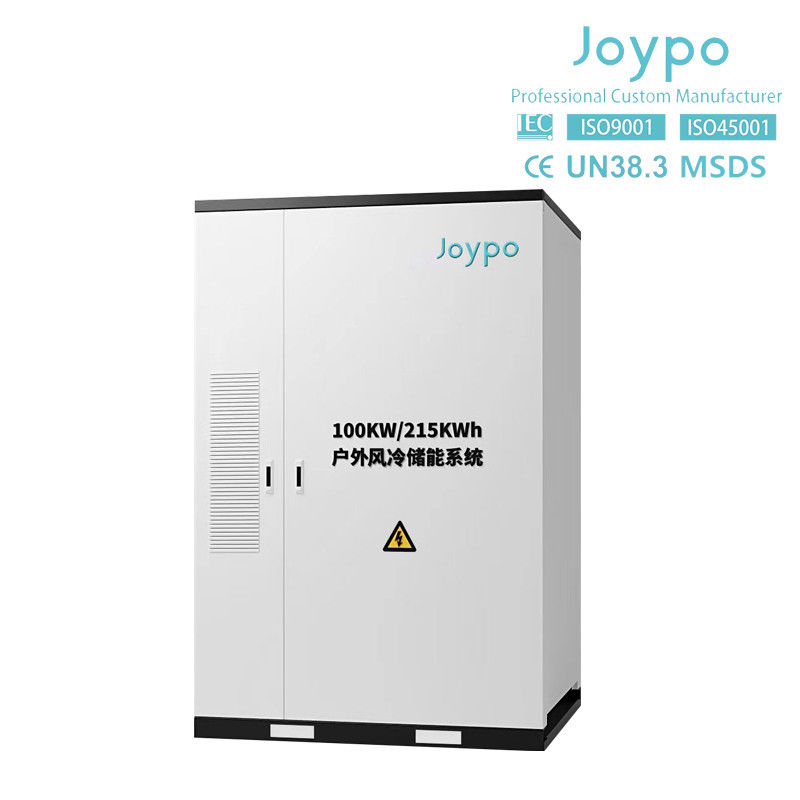 Joypo 100kW 215kWh Ticari ve Endüstriyel Enerji Depolama Sistemi IP55 Pil Modülü Kapasitesi 280Ah