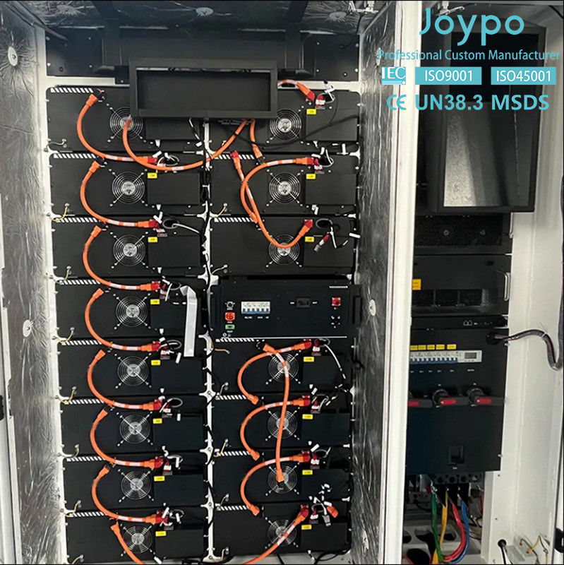 Joypo 100kW 215kWh Ticari ve Endüstriyel Enerji Depolama Sistemi IP55 Pil Modülü Kapasitesi 280Ah