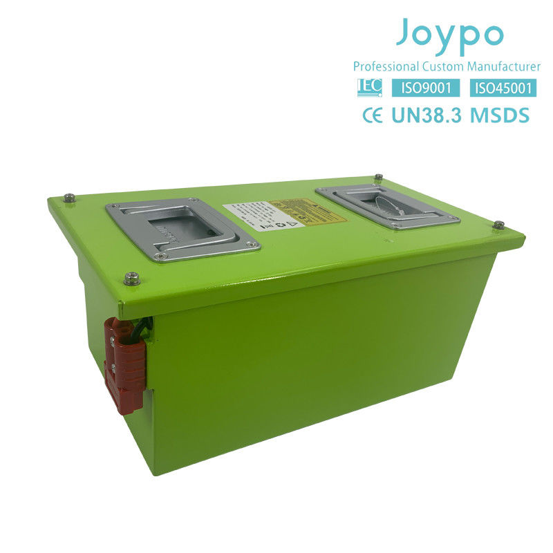 Soğuk Oda Depolama UTV AGV Çatal Taşıyıcı Düşük Sıcaklıklı Lityum Pil 48V Hızlı Şarj